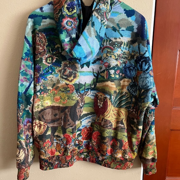 ⚜️🍁Desigual x Christian Lacroix Disney Mickey Mouse hoodie unisex S - Picture 4 of 6